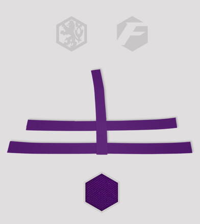 GUMOVÝ KŘÍŽ violet